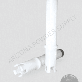 POWDER TUBE WITH O-RINGS