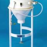 POWDER SIEVE WITH PNEUMATIC VIBRATORY MOTOR