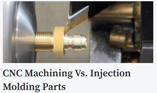 Compare the pros and cons of CNC machining and injection molding for powder coating parts